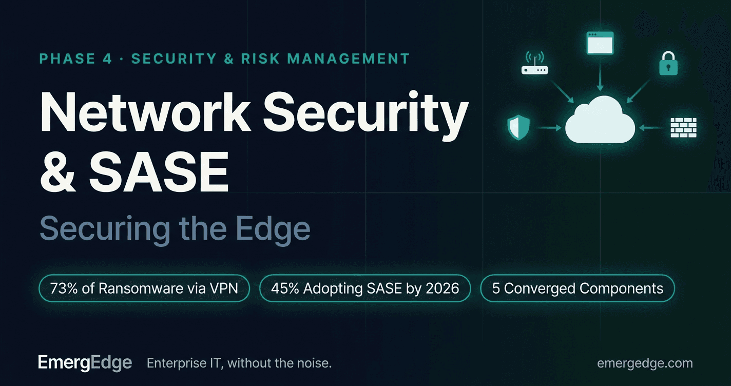 Network Security & SASE — Securing the Edge