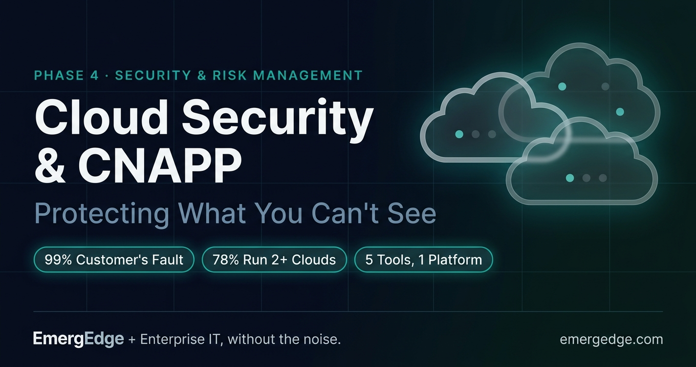 Cloud Security & CNAPP — Protecting What You Can't See